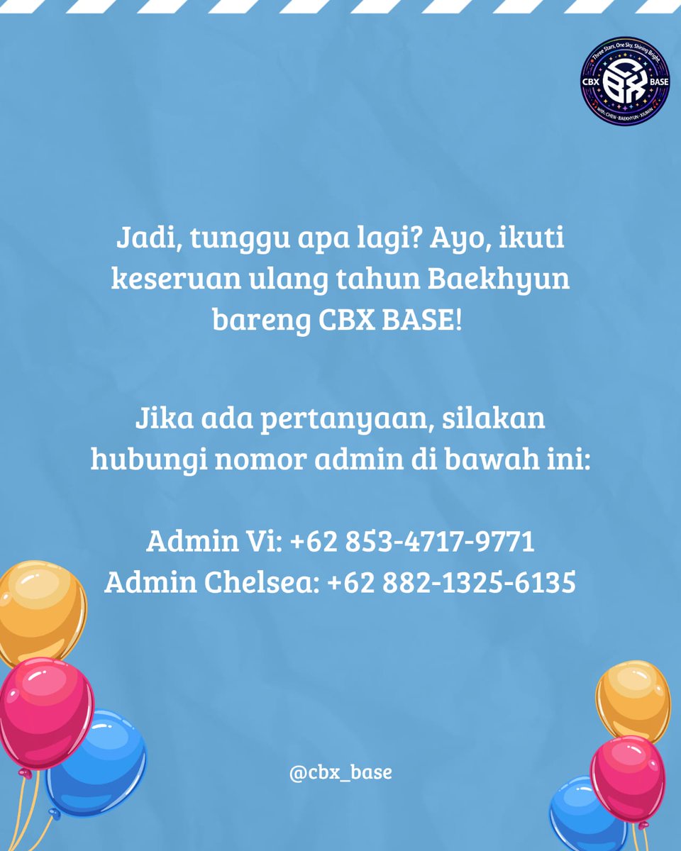 fightmilkcookie's tweet image. 📢 [BAEKHYUN DAY PROJECT: CREATIVE VIDEO CHALLENGE] 📢 

#Baekhyun #EXO #CBX #HappyBaekhyunDay #CBXBase #BaekhyunBdayEvent2026 #EriIndonesia #CBX_INA