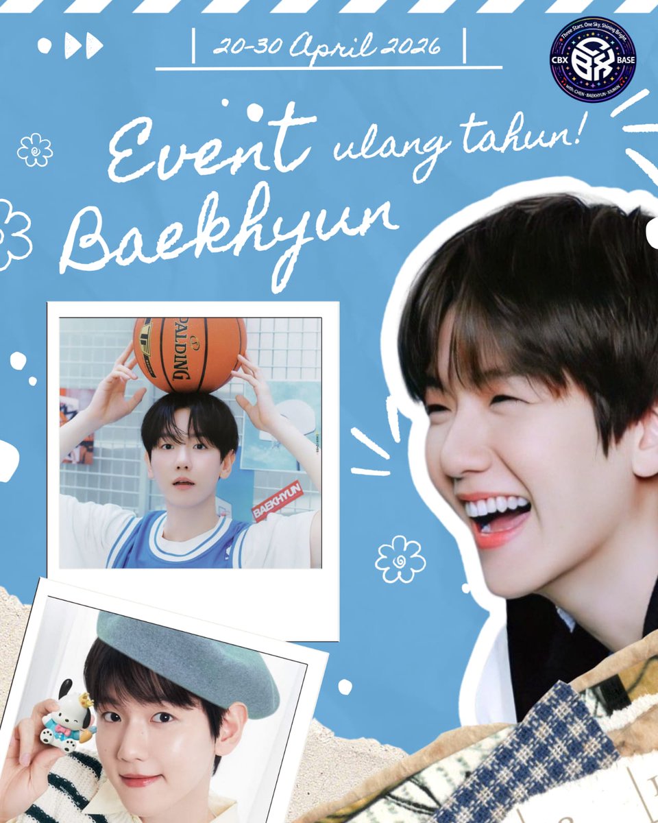 fightmilkcookie's tweet image. 📢 [BAEKHYUN DAY PROJECT: CREATIVE VIDEO CHALLENGE] 📢 

#Baekhyun #EXO #CBX #HappyBaekhyunDay #CBXBase #BaekhyunBdayEvent2026 #EriIndonesia #CBX_INA