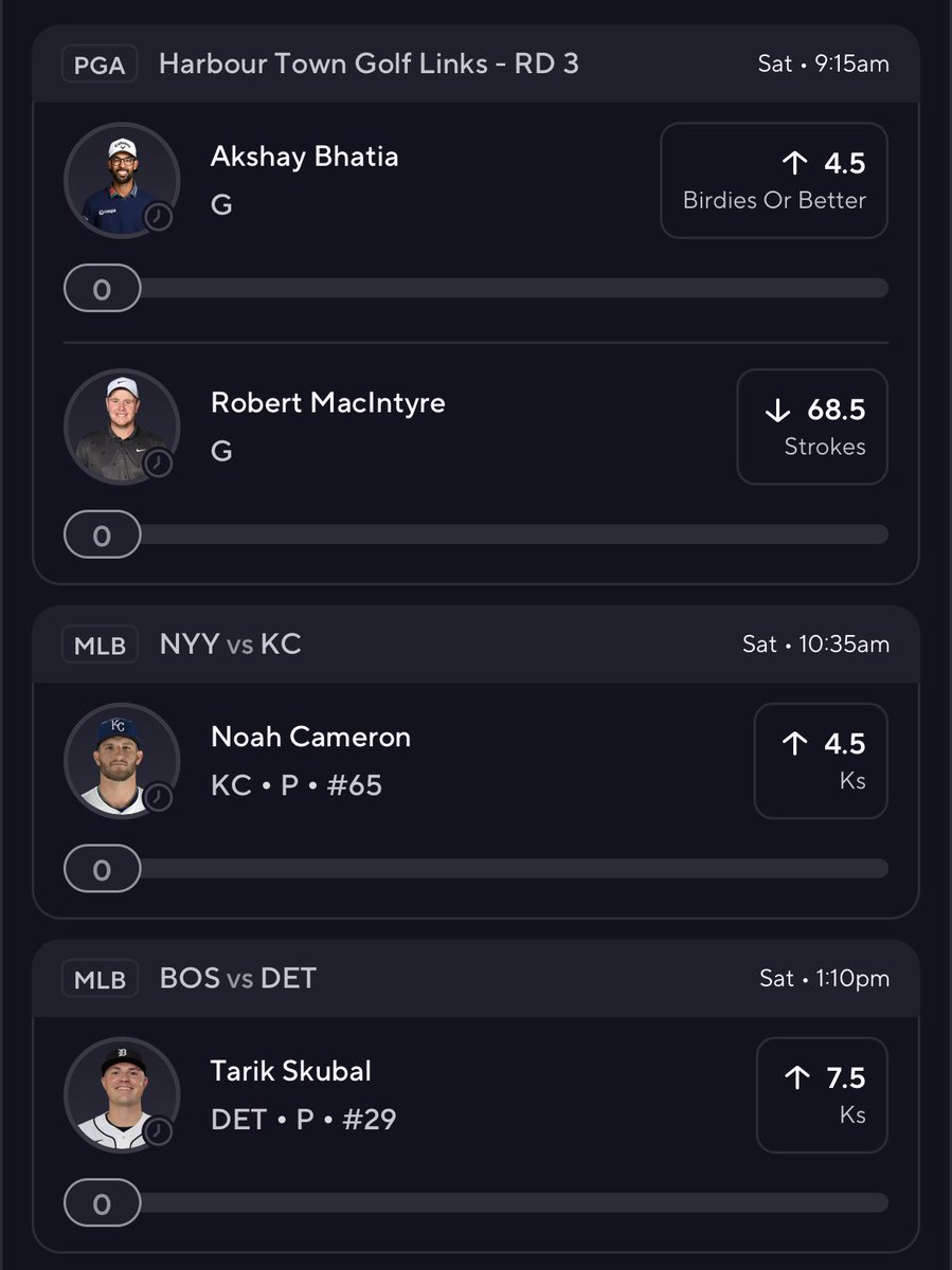 WeezyProps's tweet image. PrizePicks 10x ⛳️⚾️

$100 going out to a follower who likes and comments “BANG” 💰 

Link below ⬇️ 

#GamblingTwitter #PrizePicks #DFS