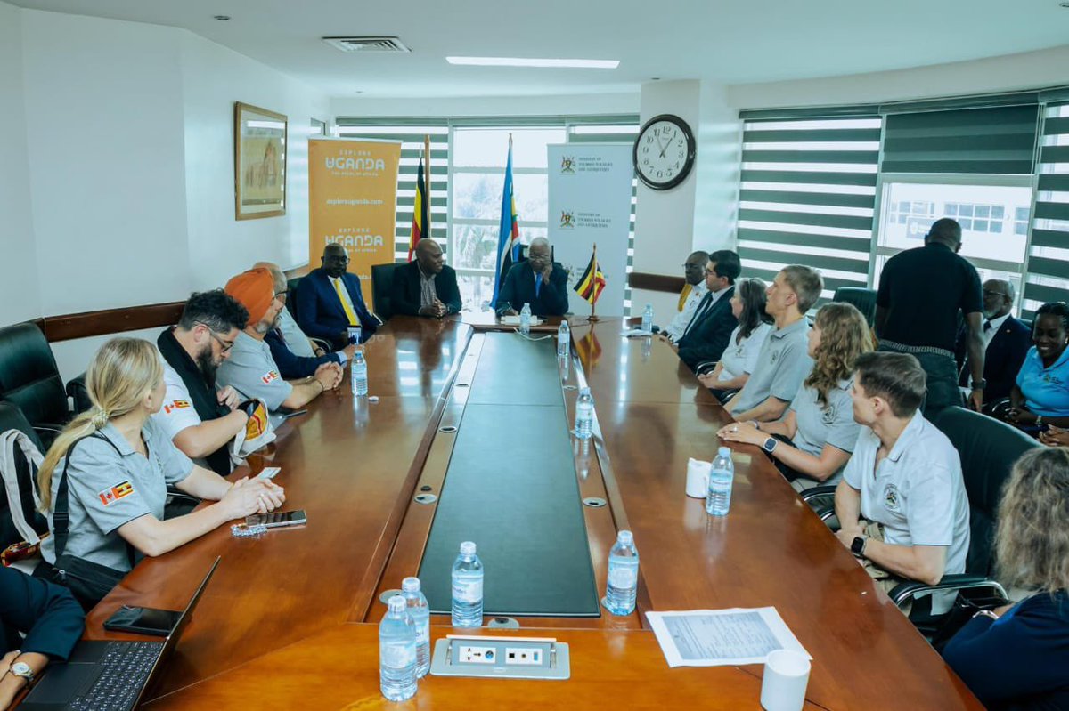 TourismBoardUg's tweet photo. Yesterday, the Canadian delegation held a strategic engagement with the Hon. Minister of @MTWAUganda, focusing on Ugandaβs tourism potential and opportunities for collaboration.
Discussions centered on investment prospects, available incentives, and the roadmap for growing the Canadian market, while we outlined plans around targeted roadshows, participation in international expos, and strengthening domestic flight connectivity.
This engagement is a critical step toward deepening partnerships and positioning Uganda for increased visibility in the Canadian market.
#ExploreUganda | #CanadaMeetsUg