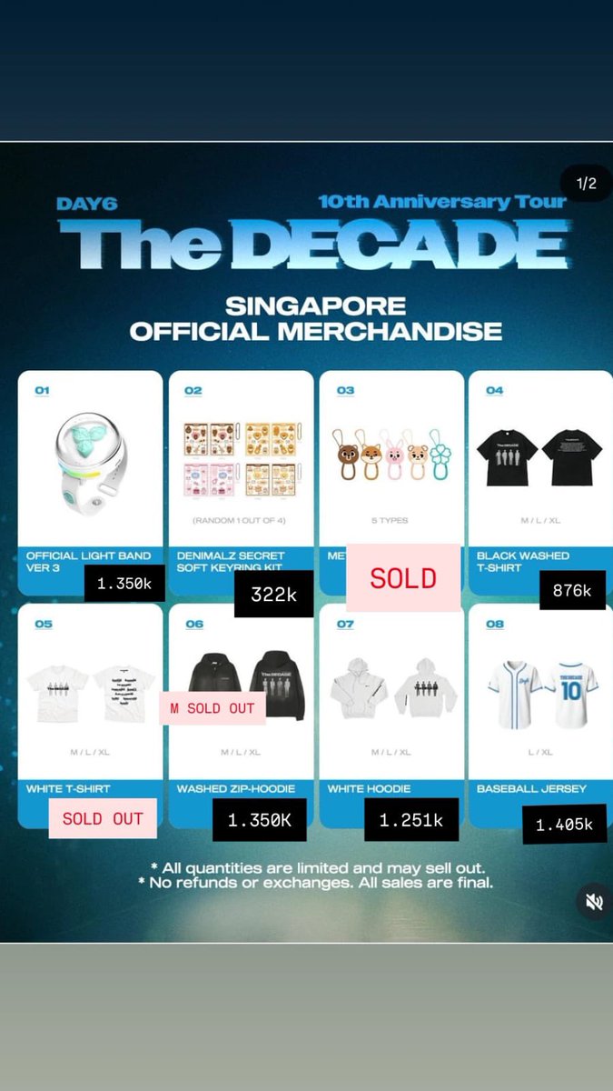 [Help RT]

Open Jastip Handcarry Merch The Decade Day6 in SG

✅️Handcarry, eta ina 19 april
✅Ready sesuai katalog
📍 Bogor

Yg mau bisa dm, jgn lupa mention after dm

Tags, open jastip handcarry merchandise the decade day6 in singapore sg
#zonauang #jastipsg #day6