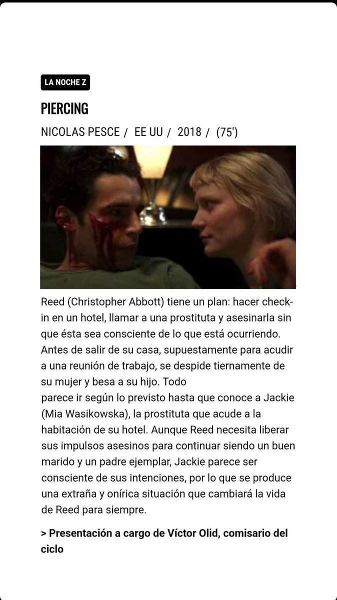 Está tarde a las 20:30