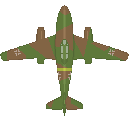 Loyal_Mussy's tweet photo. New baddie for the game. I used to draw WWII planes when I was a little kid and, well, nothing changes I guess. #indiedev #indiegame #casualgame #ww2 #me262 https://t.co/MxTzh43Jna