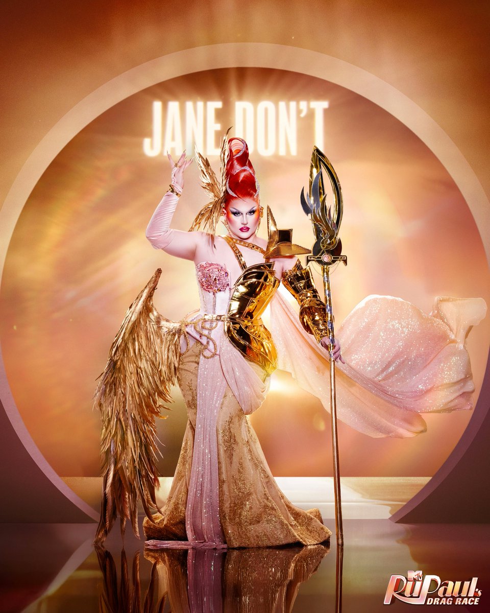LebAckerman08's tweet photo. "WAZZUP?!"
 
 ~Jane Don't, RPDR S18 Miss Congeniality https://t.co/1LNFhLwLQ2