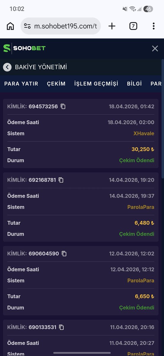 #sohobet tesekkurler