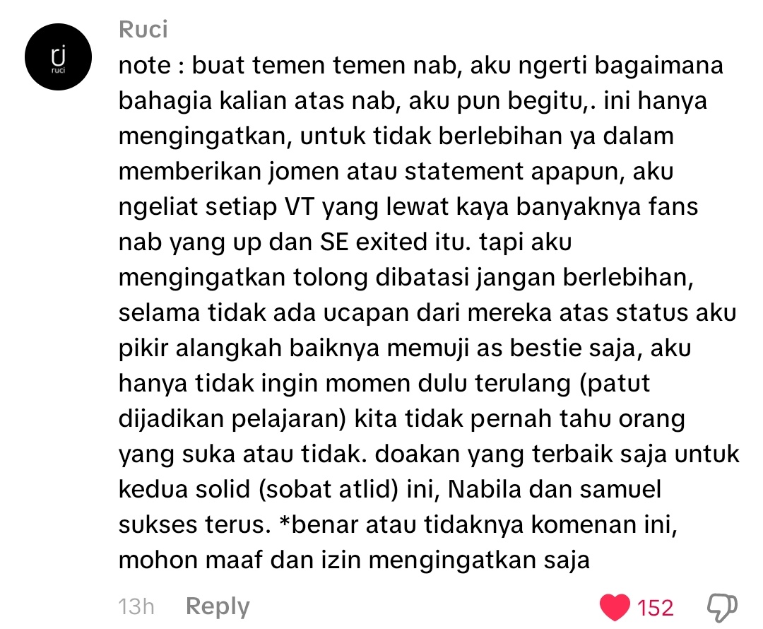 flointuriys's tweet photo. salut bgt sama kalian yg rela ngetik komen panjang buat saling ingetin sesama warga 🤍 #respect https://t.co/8Ku5eLREeI