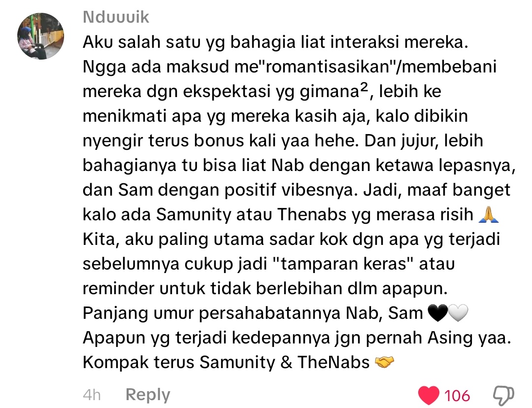 salut bgt sama kalian yg rela ngetik komen panjang buat saling ingetin sesama warga 🤍 #respect