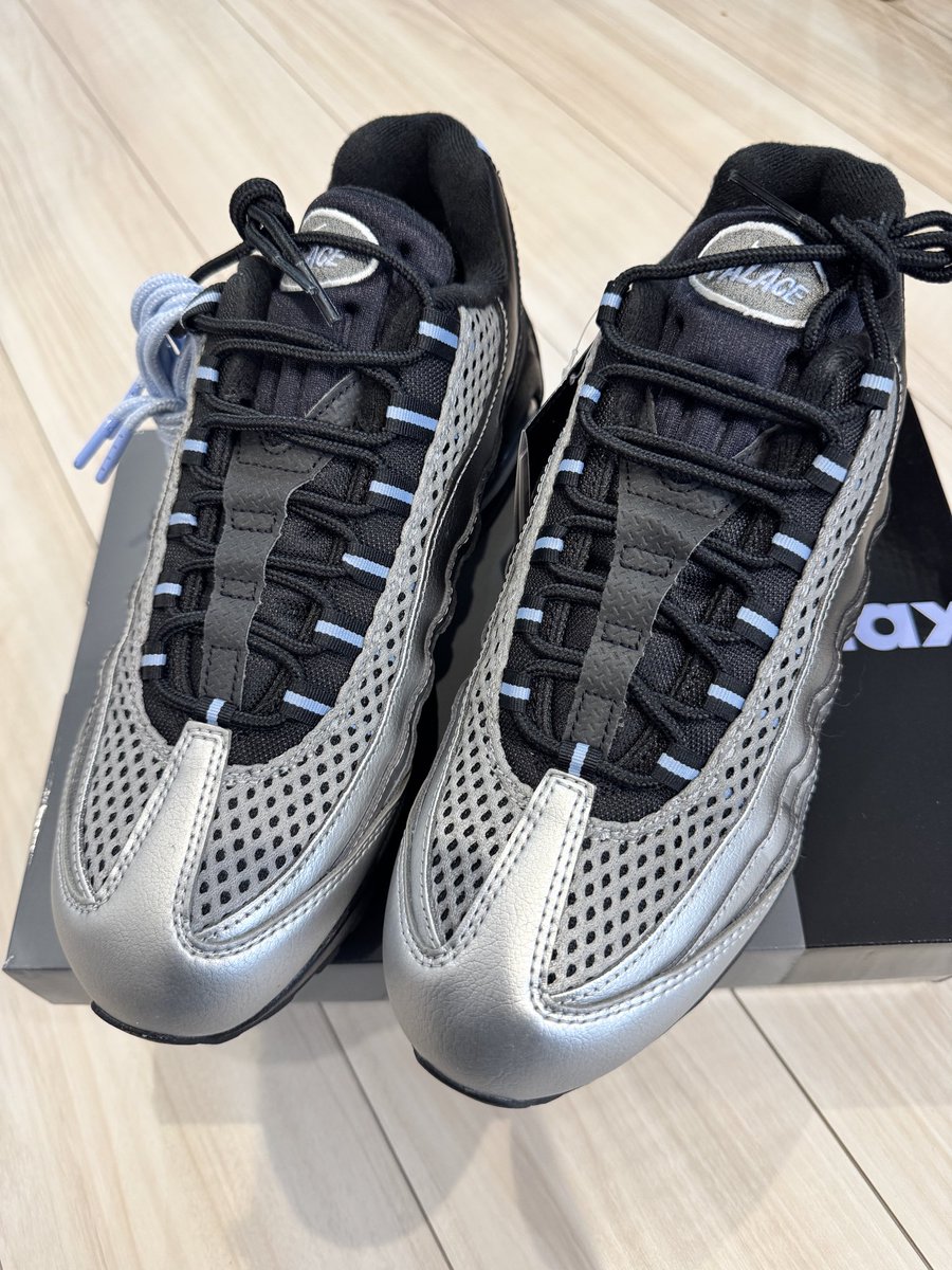 shinjihamilton's tweet image. 到着しました。
履き潰すぞ❗️
#エアマックス 
#エアマックス95 
#AIRmax 
#パレス