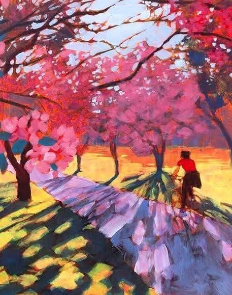 GGanszczyk's tweet image. Dzień dobry 🙂 Sobota. Piękna, słoneczna i ciepła pogoda.
Śniadanie, kawa, papieros pierwszy raz na tarasie. Później małe zakupy i na rower.
Zdrowia i miłego dnia wszystkim. ☕🚬🥐🤗❤️☀️🍀🌸🚴 #HappySaturday #weekend #April #Spring
Cc. Jim Musil "Spring Ride", 2024