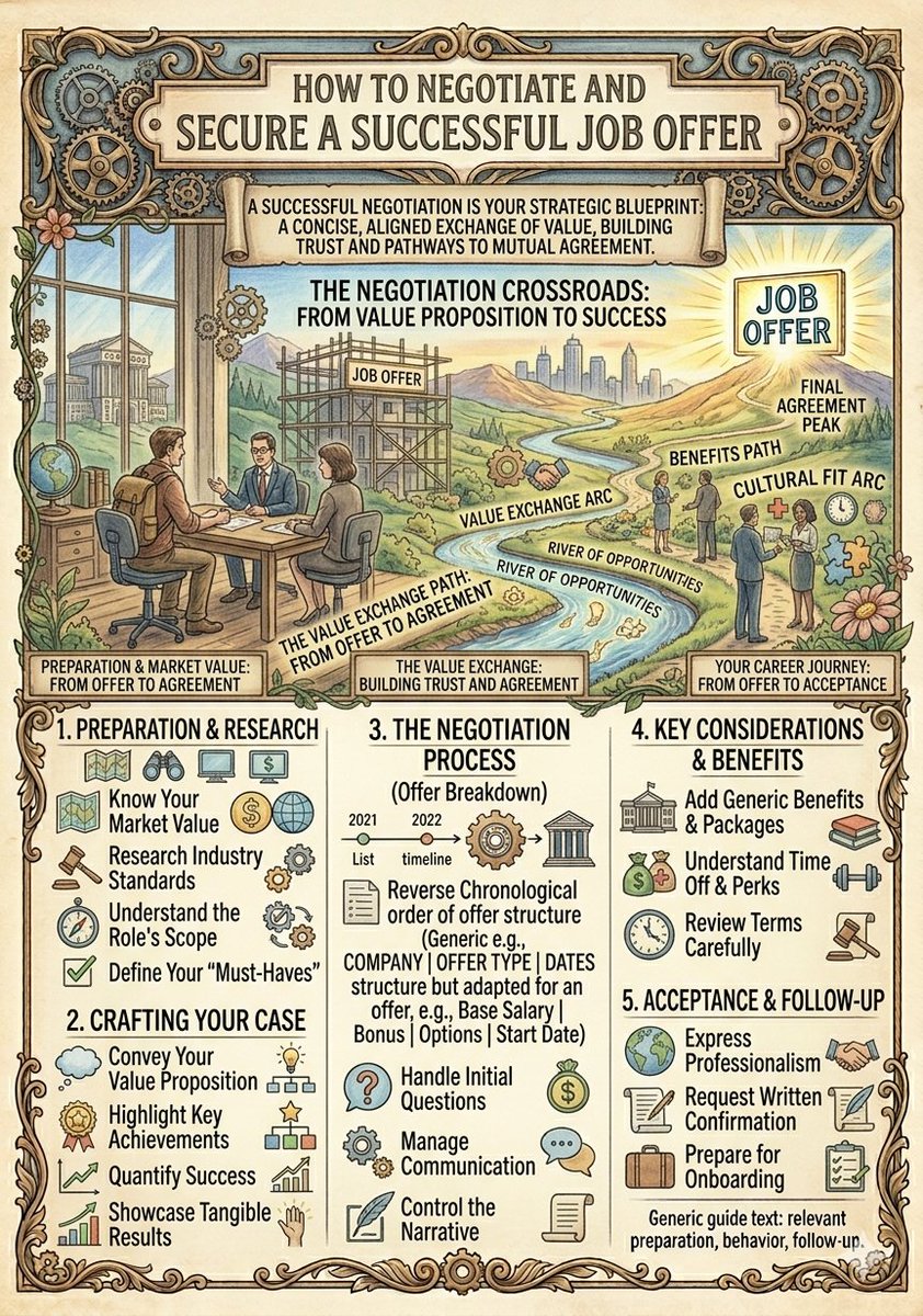 muzzafarbadder's tweet image. How to negotiate and secure a successful Job Offer ?
#howto #negotiate #secure 
#joboffer 
#Muzzafarbadder