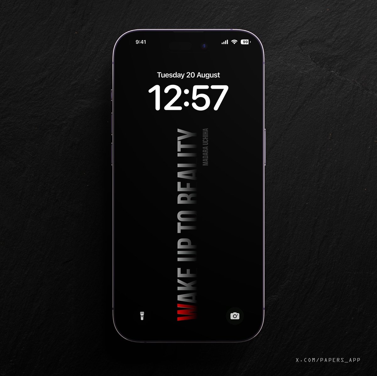 Papers_app's tweet image. Wake up to reality…
#DarkTheme #Amoled
