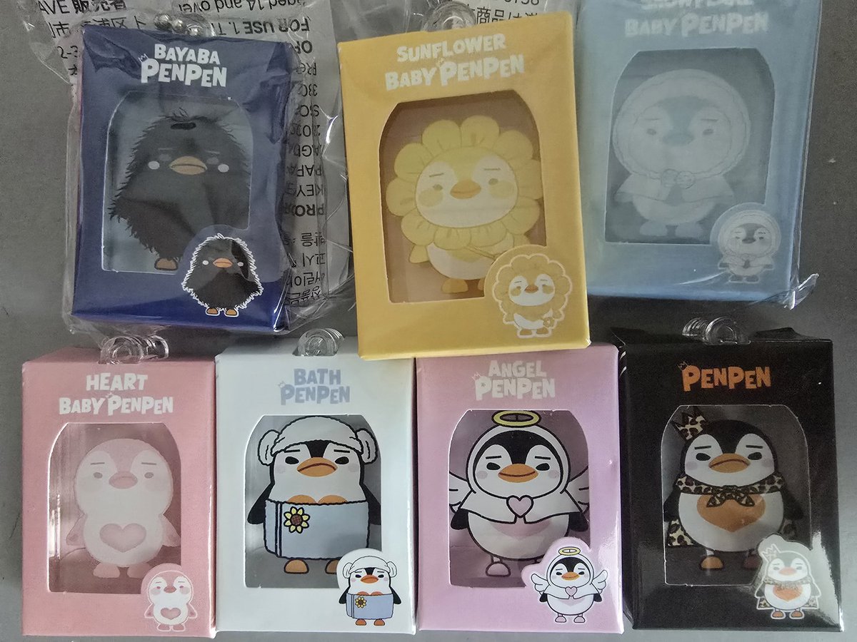 있어요😆 : 온천펭, 하트펭, 스노우펭, 바야바펭, 해바라기펭, 엔젤펭, 펭펭

구해요🙏 : 써니펭

양도 아니고 교환 원합니다 ㅠ
#leejunho #finding_the_penpen #이준호