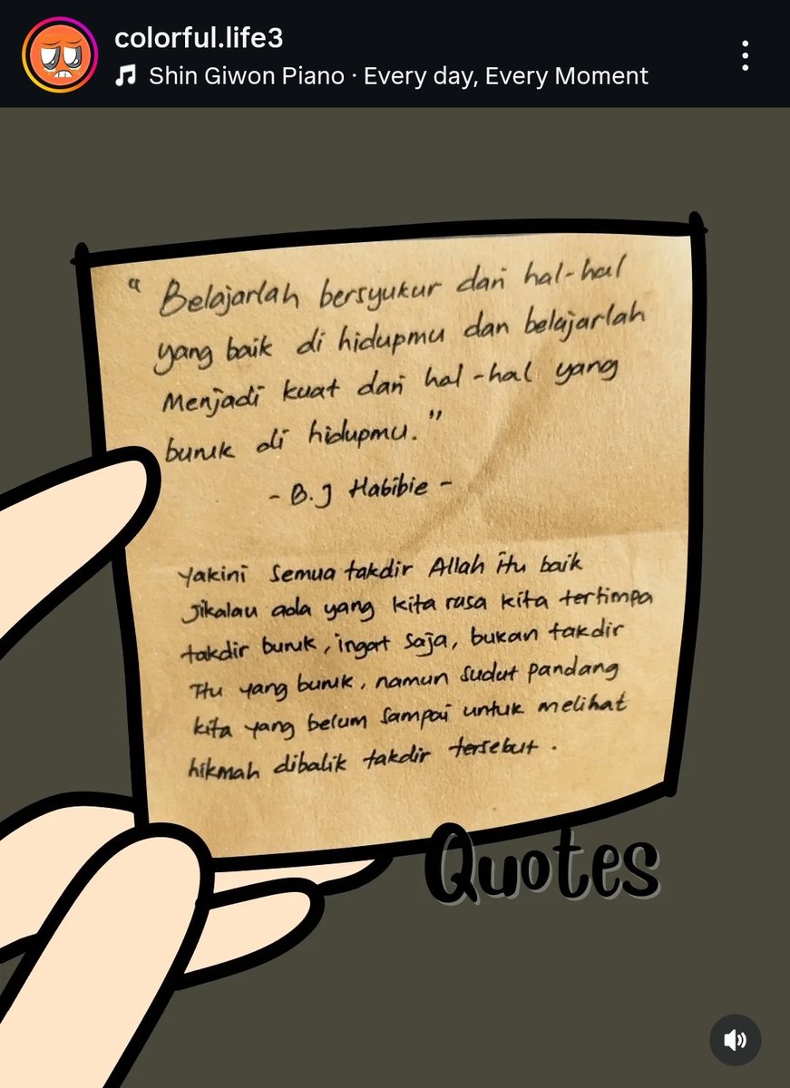 Kamuiyakm's tweet image. Hmmm nemu postingan bagus. Quotes yang jadi reminder banget... Yu bisa yuu bismillah perlahan banyak hal hal baik yang datang🤍

#quotes #tweet