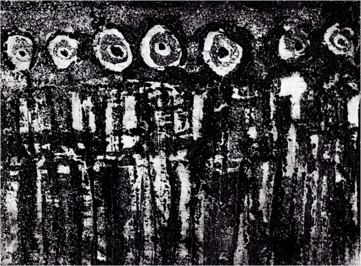 nicolasnicola22's tweet image. 'Aeneas escapes from the Cyclops.' B&amp;amp;W. 8" X 6" sugarlift. aquatint. zinc plate. #etching #etchings #printmaking #artonpaper #art #myth #mythology #Aeneid #Virgil