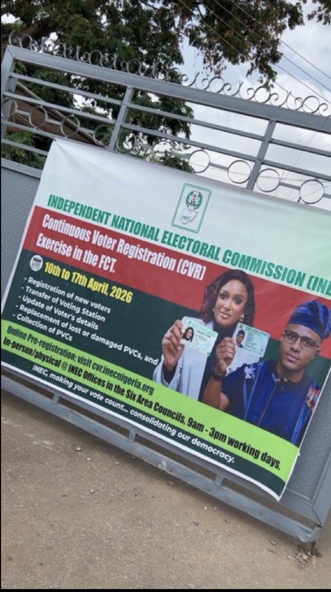 TodaysTruth001's tweet image. Good morning ☀️

If your voice truly matters to you, then your PVC should matter just as much.  
No PVC means no power. No PVC means no voice.

Don’t wait until it’s too late—go get your PVC and stay prepared.  
2027 is not a time to sit back and watch.
#nigeria2027 #inec #pvc