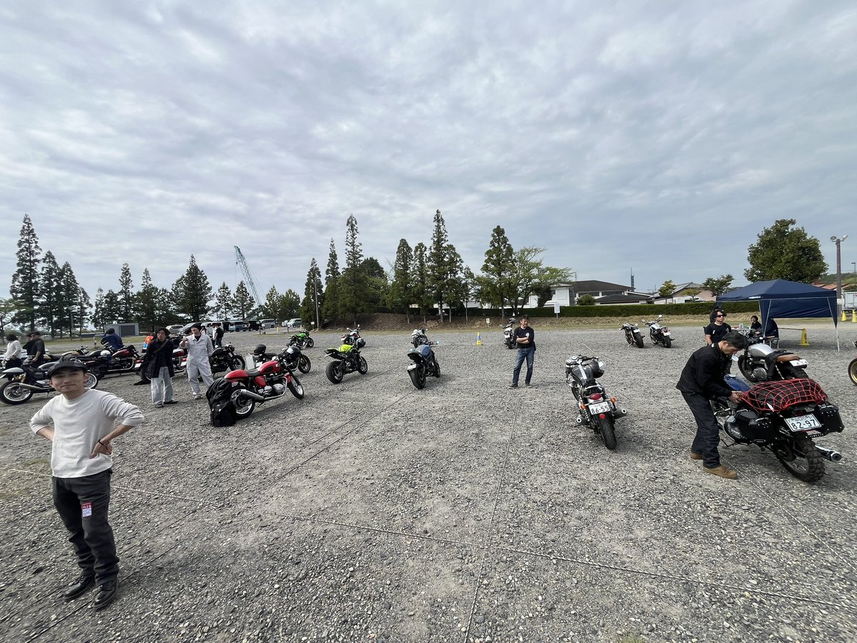 v_ja11v_kai's tweet image. #LLc  主催、及び皆様ありがとうございました！
Xでよく見てたバイクの実物見れて楽しかった〜