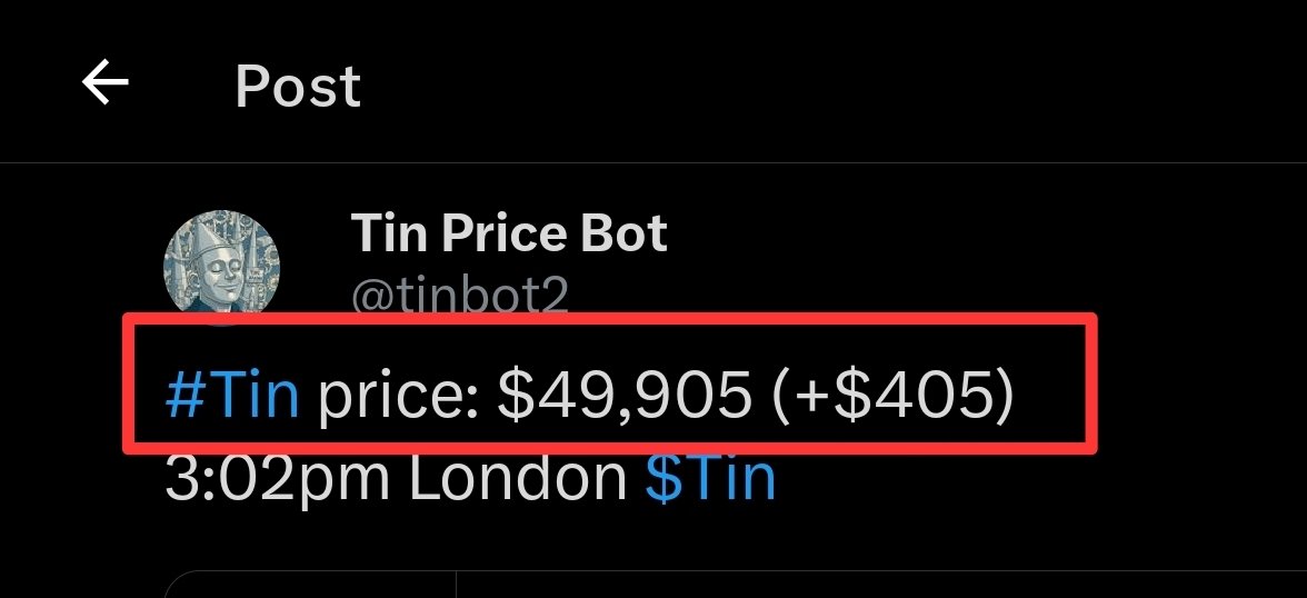 Outcast_North's tweet image. #Lithium spodumene today has more than tripled (3x +)  from Q2-2023. 👇
#Tin today has more than doubled (2.5x +) since 2023 lows. 👇

Applying statistically sound $ updates to $AVZ Bankable DFS 2.0 (Roche Dure), results in a new commercial-fair value!!!

What will it be? 🍻 👍