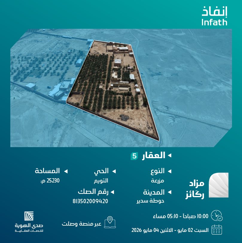 صدى الهويه للخدمات العقاريه tweet media
