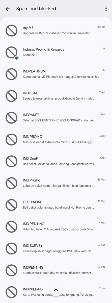 Renofumi28's tweet photo. @indosat @XLSMART Lu nyadar ga promosi lu ganggu orang? https://t.co/0QX2zRhruv