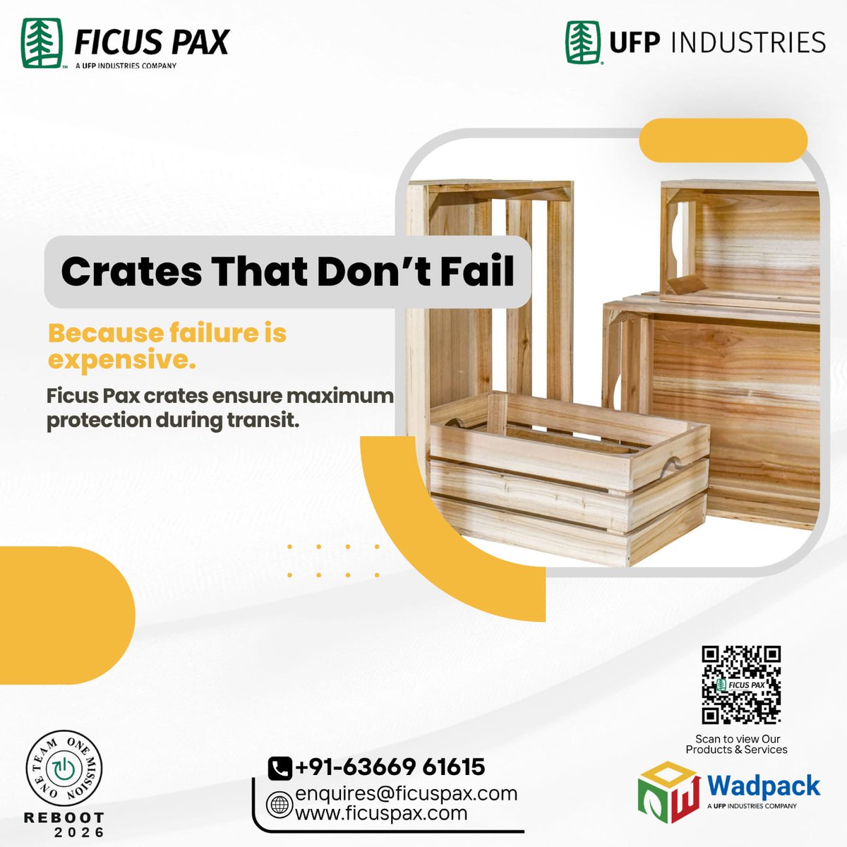 Ficus_Pax's tweet image. 📦 Crates That Don’t Fail Because Failure Is Expensive

🚚 Secure your shipments with confidence
🔒 Built for superior protection
📈 Reduce damage. Increase efficiency.

📞 wa.me/+916366961615
📧 enquires@ficuspax.com
🌐 ficuspax.com

#FicusPax #PackagingSolutions