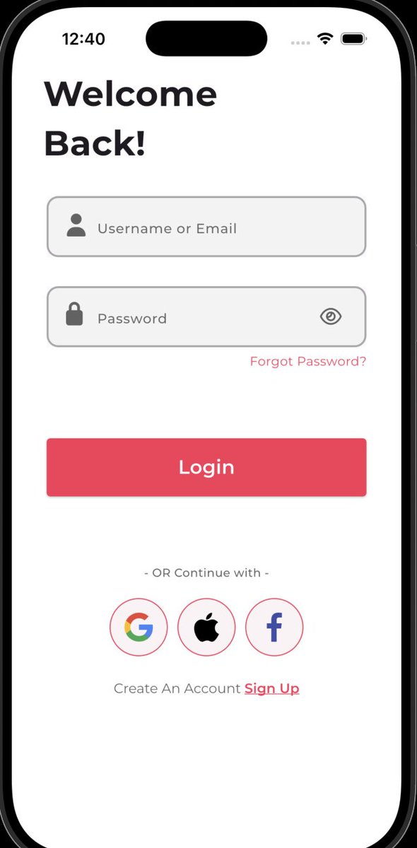LetsCodeTogethe's tweet image. I just built my first real app feature: Login system 🔐

Next goal: full e-commerce apps.

Looking for my first client.
I’ll build your app at a flexible price.

DMs open.

#buildinpublic #Flutter