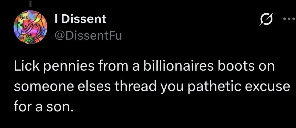 I Dissent tweet media