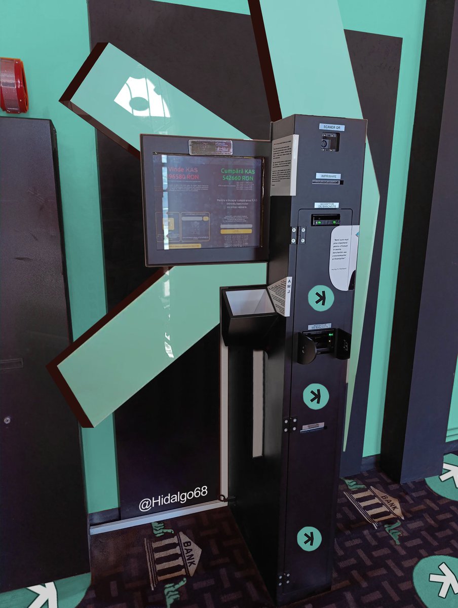 And at the end of the road, maybe we'll finally get our #KASPA ATM.