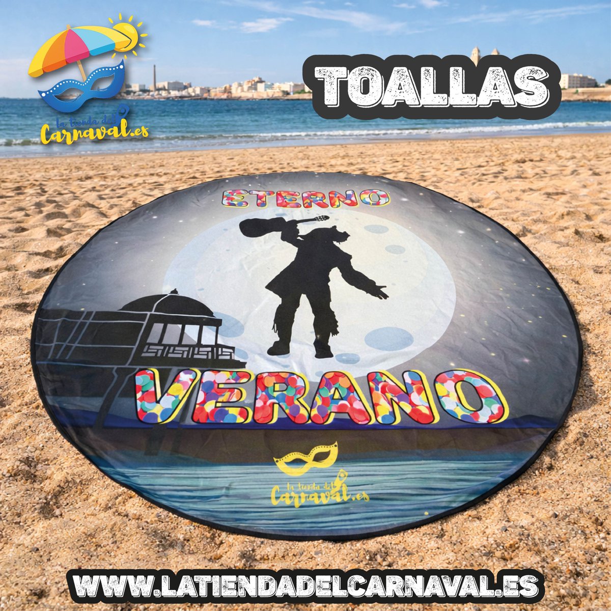 CarnavalCadizTV's tweet image. 🌞🎭 Las toallas de #latiendadelcarnaval🎭🌞

Color, alegría y esencia gaditana para acompañarte ahora que aprieta la calor.

¿Quieres verlas todas? 👀
👉 latiendadelcarnaval.es/categoria/vera…

O pásate a vernos en tienda física:
📍 Calle Rosa 17, Cádiz

#verano #cadiz #carnavaldecadiz