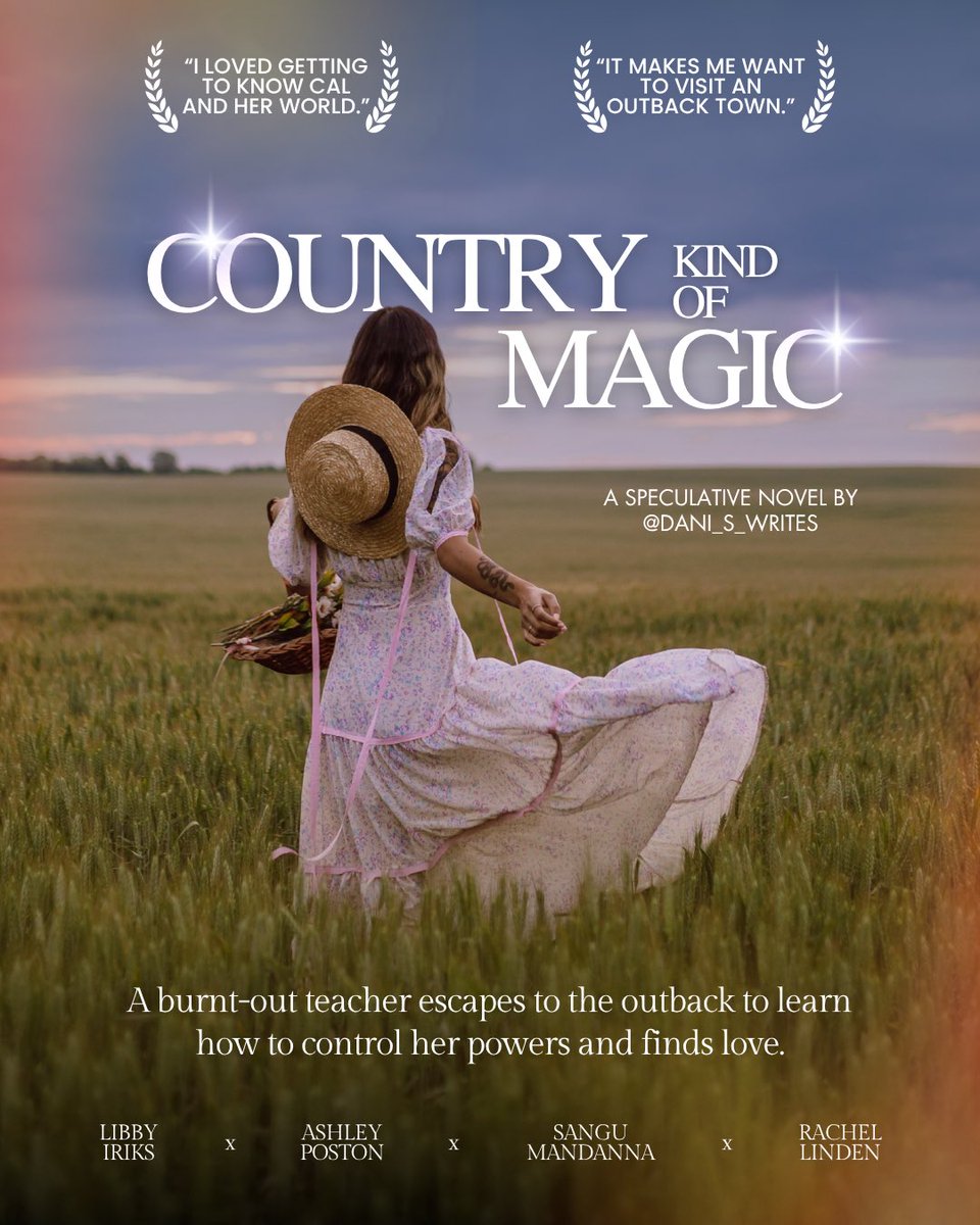 dani_s_writes's tweet image. Cal accepts a 6-month teaching contract 400km away from the pressures of her old life after almost killing a man with her telekinesis.
❤️‍🔥 yearning from a cowboy
🥹 very special children
🐶 she adopts a puppy
🥰 all the family feels
👑 female friendship

#PosterPit #Q #A #F #R