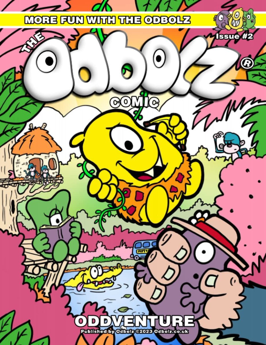 OdbolzComics's tweet image. #COMICBOOK #JOKES #2 ODDVENTURE #LOLZ 😆
WHY DOESN'T TARZBOL PLAY CARDS IN THE JUNGLE?
TOO MANY CHEETAHS 😅
odbolz.co.uk