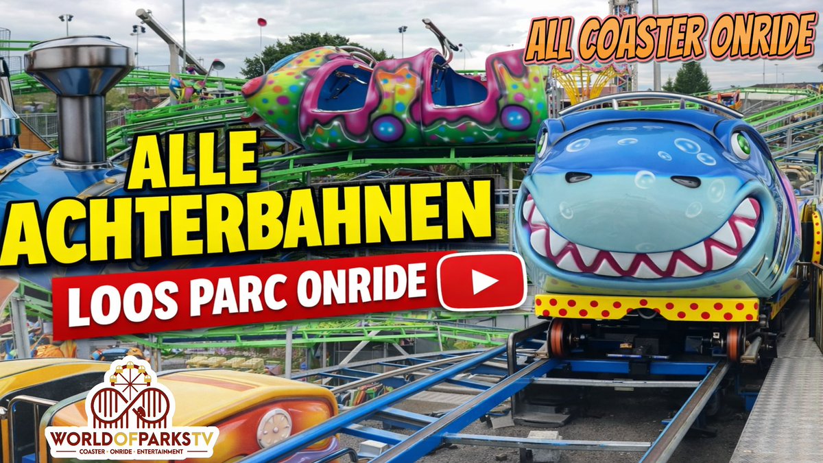 World_of_Parks's tweet image. All the #rollercoasters at French amusement park Loos Parc is our on-ride video of the day.
youtube.com/watch?v=CvIzki…
#achterbahn #rollercoaster #freizeitpark #amusementpark #fahrgeschäft #gopro #parkvideo #onride #pov #coaster #montagnesrusses #achtbaan #loosparc #worldofparkstv