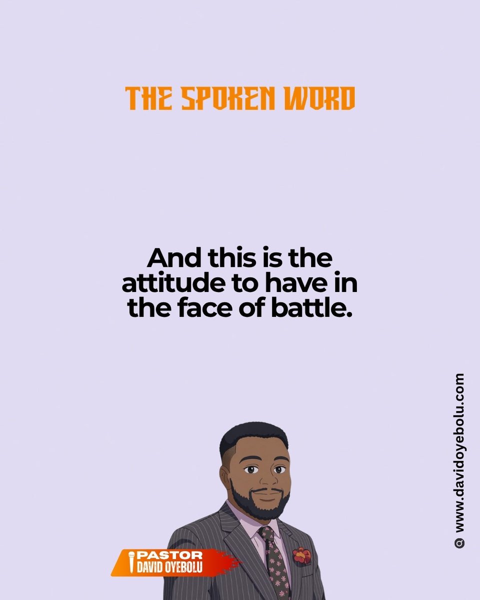 thebloomchurch's tweet image. Nuggets from today’s spoken word by @David oyebolu

THE CALEB AND JOSHUA ATTITUDE

#thebloomchurch  #davidoyebolu  #january  #2026 #quote