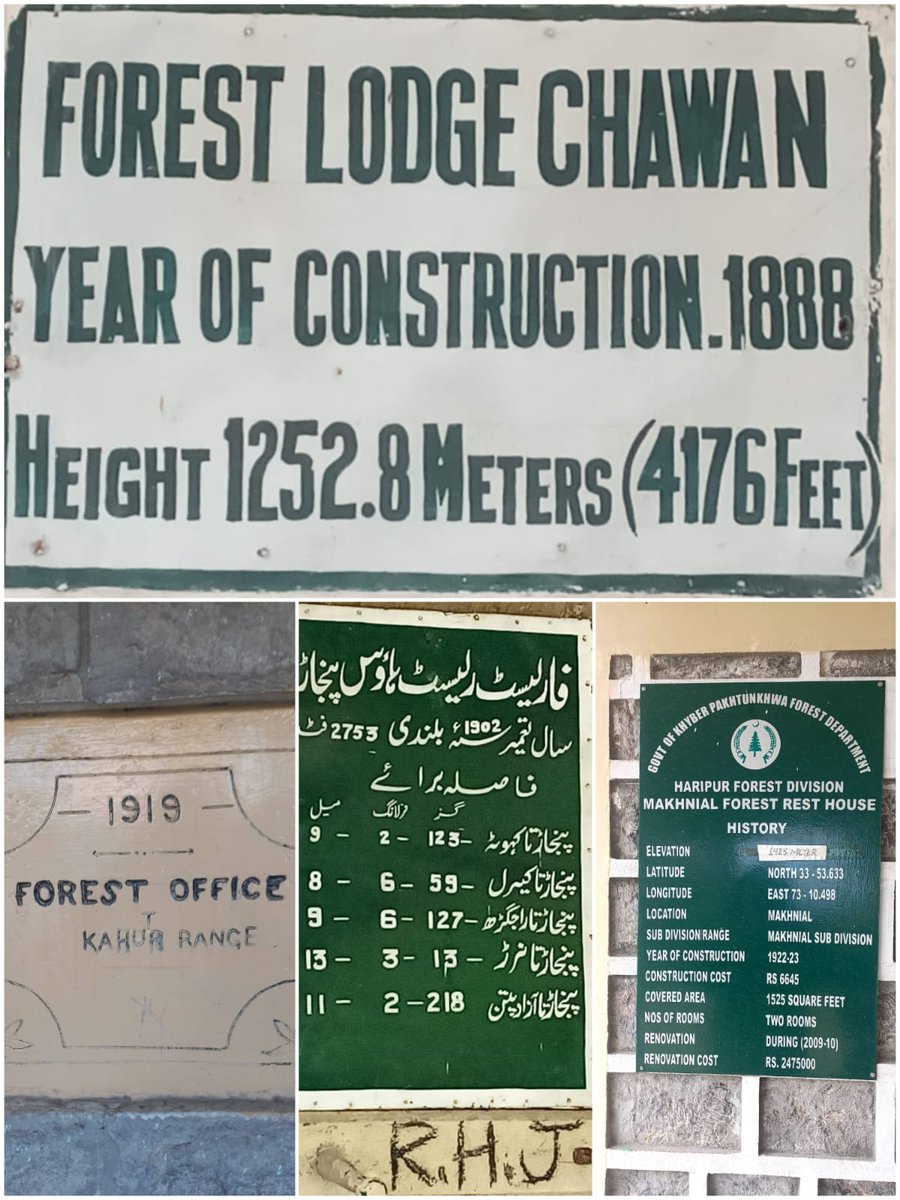 On World Heritage Day, sharing a fast vanishing historical relic - colonial era Forest Bungalows of Pakistan

Most of these beauties date back to the 1890s - Building Depts have simply forgotten these. I use my PAS/DMG connections for repairs once in a while but till when?
Adieu