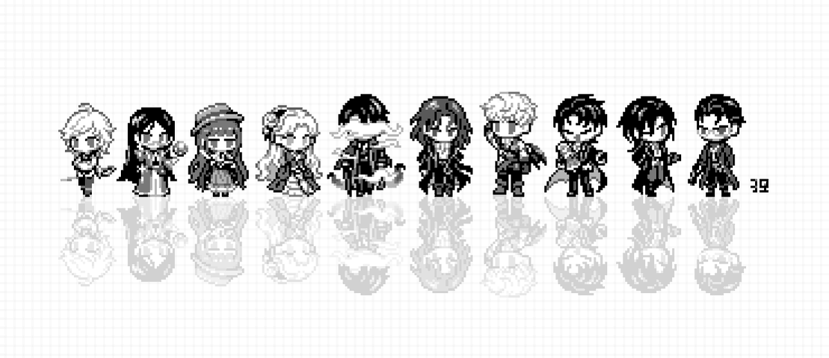 塔罗会🌫️🪑

#LordOfTheMysteries #LOTM #lotmfanart #诡秘之主 #pixelart #ドット絵 #像素 #pixel