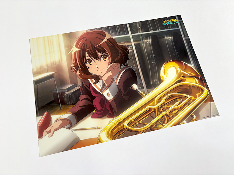 響け！ユーフォニアム A3クリアポスター 公開まであと5⃣日‼️ ゲーマーズ限定！ A3クリアポスター付き