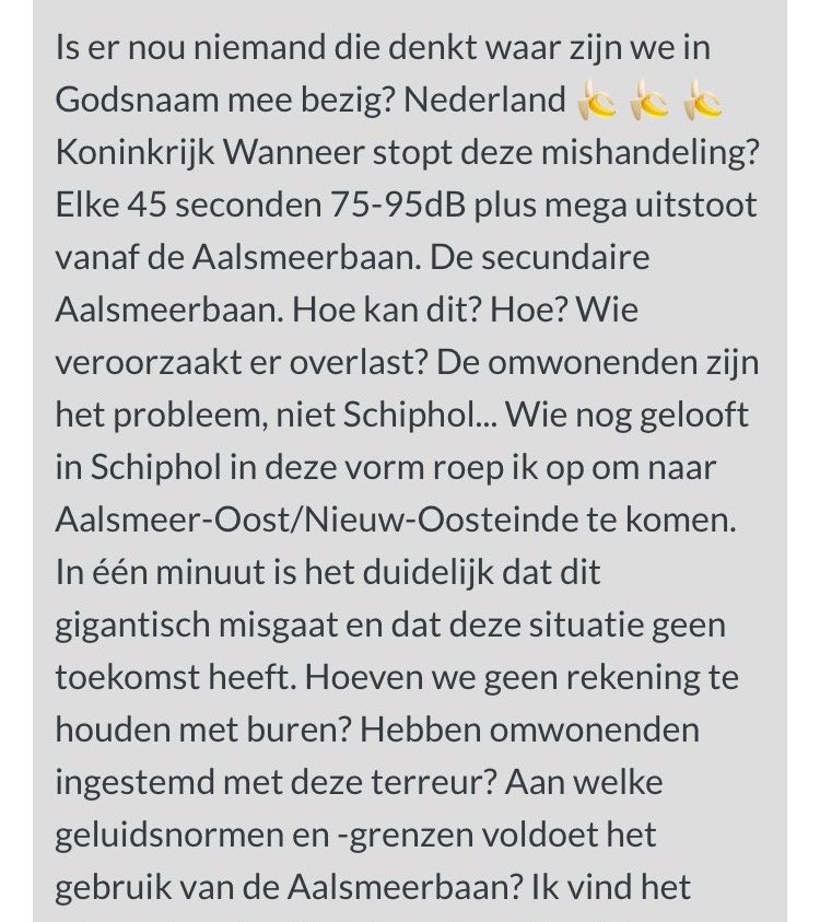 JacquelineAvun's tweet image. ‘Wanneer stopt deze mishandeling’. 
 
Inmiddels bijna non-stop herrie van vliegtuigen over Aalsmeer en Uithoorn.

@IenWTweedeKamer @InspectieLenT @pedegro @MinisterIenW @NHNieuws @NOS  @NUnl  #bas #schiphol @NIAalsmeer #zuidoosthoek

Bericht op vliegherrie.nl  
👇