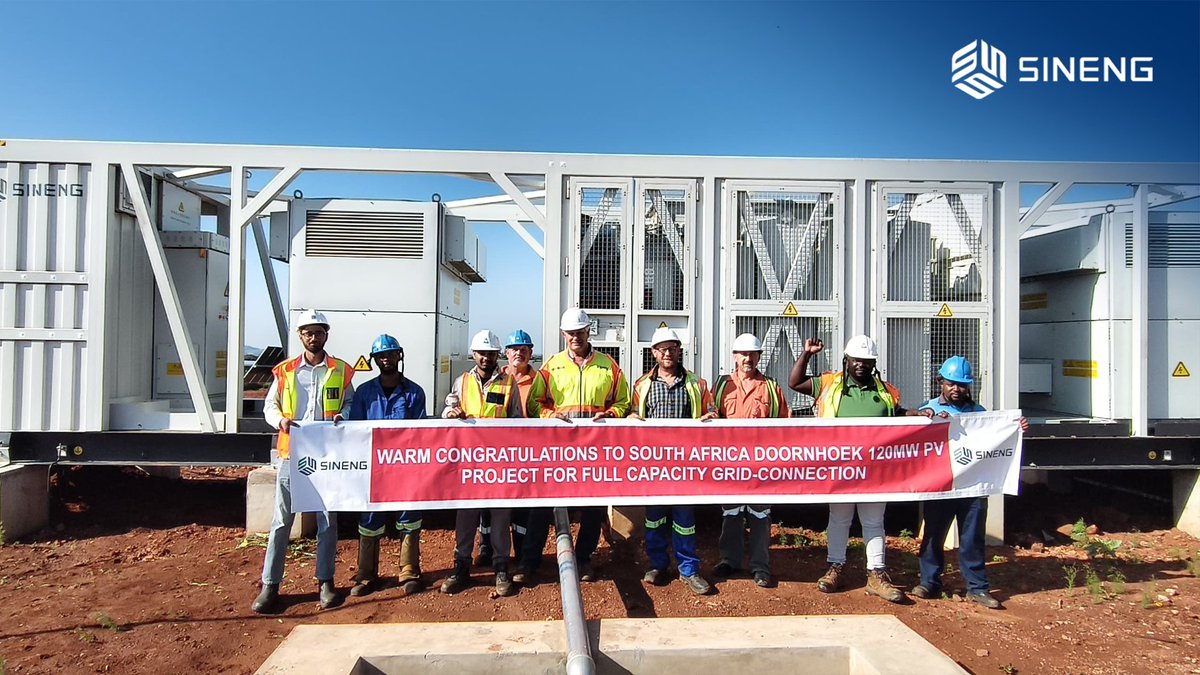 EQMagPro's tweet image. Accelerating Clean Energy Deployment in South Africa: Sineng Electric Powers 120 MW Doornhoek PV Solar Project – EQ

eqmagpro.com/accelerating-c…

@sinengelectric 

#EQMAG #SinengElectric #CleanEnergy #SouthAfrica #Doornhoek #PVSolarProject