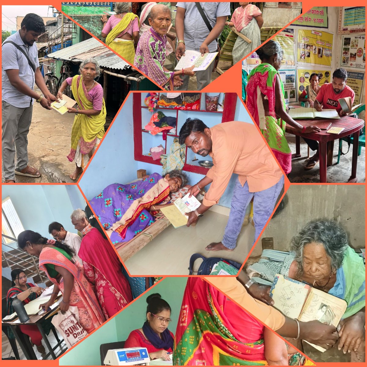 ରାୟଗଡ଼ ପୌରପରିଷଦର ବିଭିନ୍ନ ୱାର୍ଡରେ ପୌର କର୍ମଚାରୀମାନଙ୍କ ଦ୍ୱାରା ସାମାଜିକ ସୁରକ୍ଷା ଭତ୍ତା ବଣ୍ଟନ କାର୍ଯ୍ୟ ସୂଚାରୁରୂପେ ସମ୍ପନ୍ନ କରାଯାଉଅଛି । ଯେଉଁ ହିତାଧିକାରୀମାନେ ବାର୍ଦ୍ଧକ୍ୟ ଜନିତ ସମସ୍ୟା କିମ୍ବା ଅସୁସ୍ଥତା କାରଣରୁ  ଆସିବାକୁ ଅସମର୍ଥ ଥିଲେ, ପୌର କର୍ମଚାରୀମାନେ ସେମାନଙ୍କ ଘରକୁ ଯାଇ ଭତ୍ତା ଟଙ୍କା ହସ୍ତାନ୍ତର କରିଛନ୍ତି।