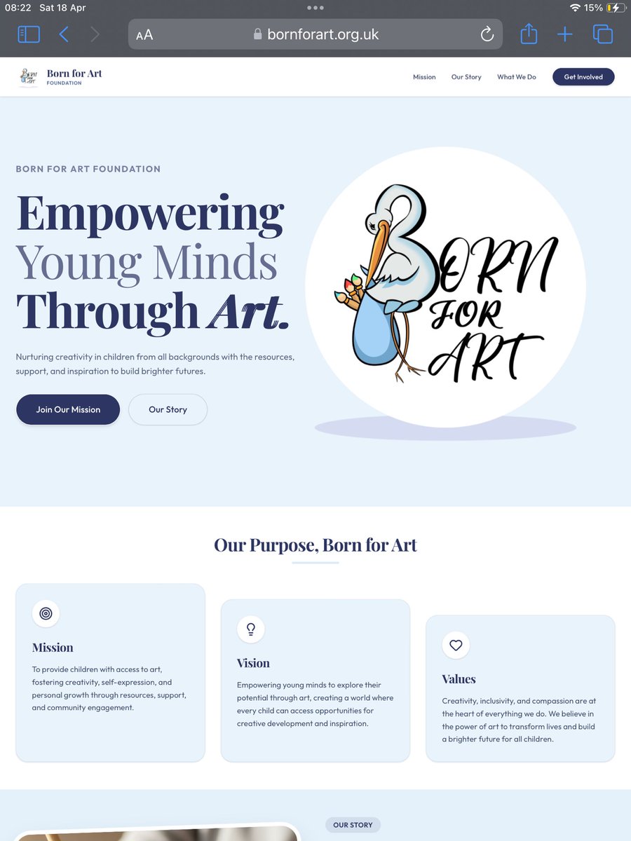 richbooth72's tweet image. New and refreshed Born for Art Foundation website is now live!
bornforart.org.uk #artforall #support #mentorship #creative #development