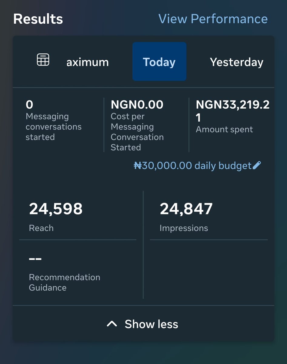 How does Meta spend the whole day's budget before 9am. That's wild behavior.
