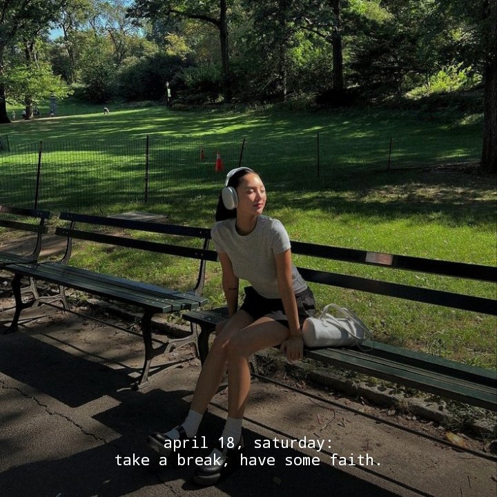 april 18, saturday...