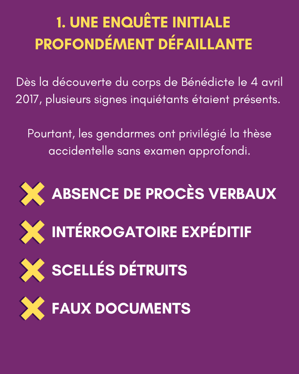 FNVF19's tweet photo. #justicepourbenedicte #feminicide #senlis #justice #dysfonctionnement #stopimpunite  #gendarmerie #pontsaintemaxence https://t.co/2d1hQlGW7U