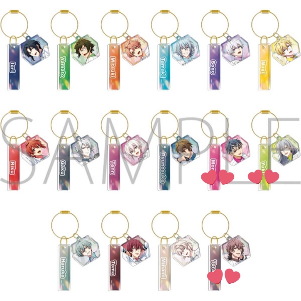 Lisa69958838's tweet photo. 【交換·譲渡】アイナナ RainbowCity 缶バッジ アクリルプレート

譲:一織* 大和 三月❜ 環 壮五* ナギ❜ ���* 楽* 天* 龍之介 悠* トウマ 巳波❜
プレート各1
缶バッジ各3

求:百 千 虎於
プレート各1決まり次第譲渡可
缶バッジキャラ纏めて譲渡優先
*は交換優先❜含めてのみ譲渡可 https://t.co/lfC0qzkwUL