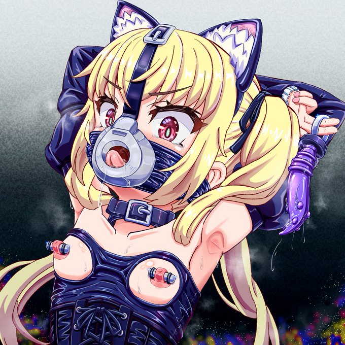 そりゃ苦しかったよね…
っていういつものマスク差分であります( ˘ω˘ ) 