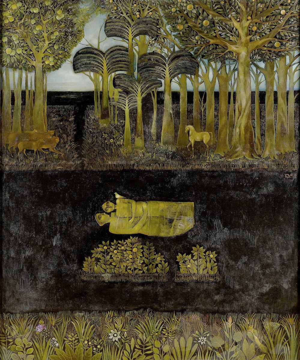 ArtorOtherThing's tweet photo. “Garden of Eden” (1993) ❧ Suad Al Attar https://t.co/T03UlEJZVp