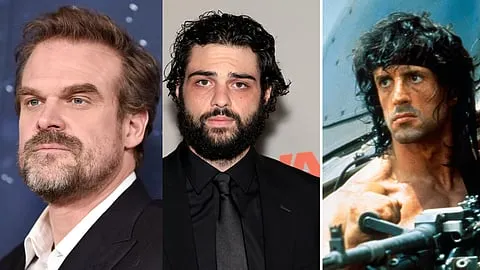 PointB_007's tweet image. RAMBO IS BACK! 🏹 

The prequel ‘John Rambo’ just added David Harbour as Major Trautman! He’ll be mentoring Noah Centineo’s young Rambo in an origin story produced by Stallone &amp;amp; the Russo Bros. 

Is Noah the right pick for a young Sly? 🤔👇
#HollywoodNews #Rambo