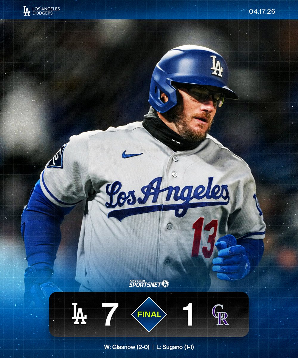 SportsNetLA's tweet image. Starting the road trip off with a dub 😤
#Dodgers