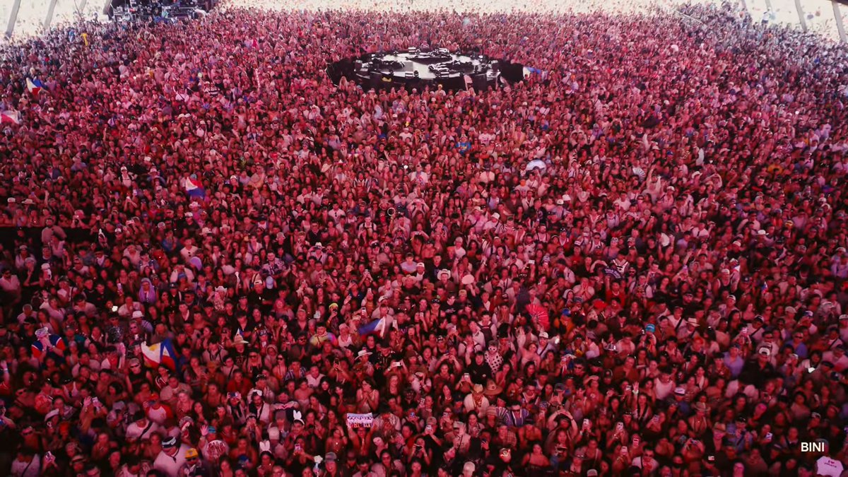BINI breaks the internet and trends with 2 million posts on Twitter following their performance at Coachella.
