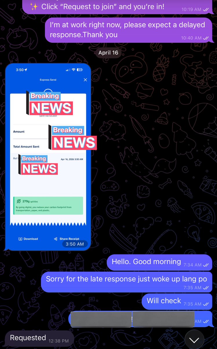 Thanks for availing my Private Channel! 🔥

✅For those who haven’t yet, PM me on TG  t.me/idkwhothis99
✅Promo is extended until tomorrow, April 19. Don’t miss your chance.