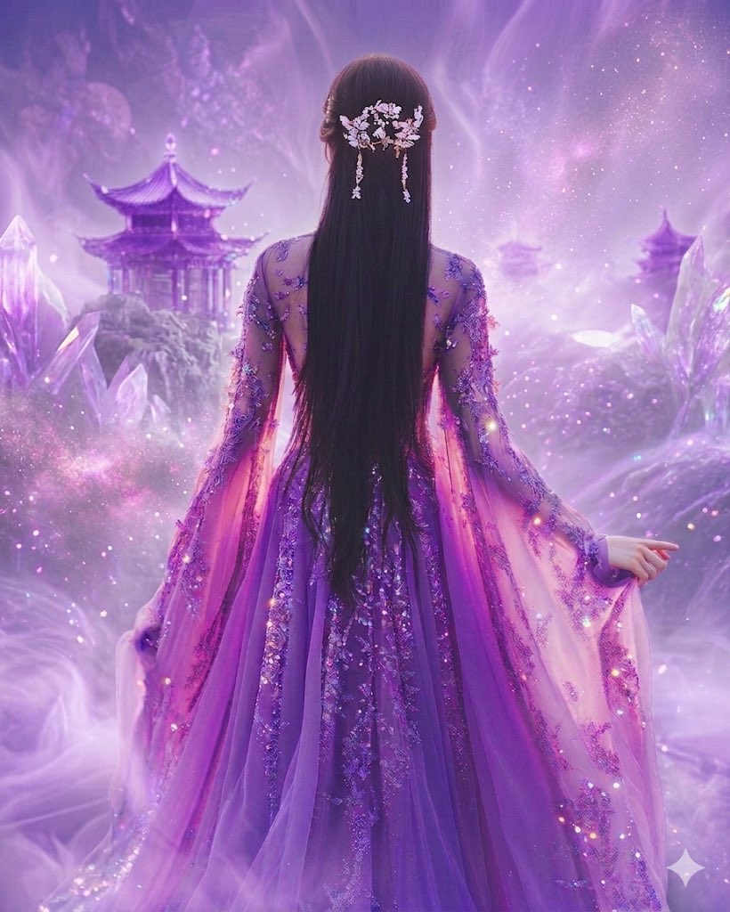 SatiricalVoice's tweet image. GOOD MORNING ☀️💜
Lost in a world where the stars meet the earth. ✨💜
Rate this realm 1–10? I’m feeling a solid 11. 🌌
#DigitalArt #PurpleAesthetic #AIArt #FantasyWorld #BuzzOrbit